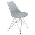 Dining Chair Norden DSR PP, grey