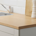 KNOXHULT Corner kitchen, grey, 182x183x220 cm