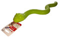 Flamingo Sneaky Snake Dog Snack Toy, green