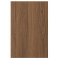 TISTORP Door, brown walnut effect, 40x60 cm