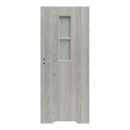 Internal Door, Undercut, Olga 80, right, grey oak