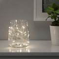 LEDFYR LED lighting chain with 24 lights, indoor silver-colour