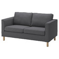 PÄRUP 2-seat sofa, Vissle grey