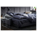 FRIHETEN / KLAGSHAMN Corner sofa-bed with storage, Skiftebo dark grey