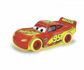 Jada RC Turbo Racer Cars 3 Lightning McQueen Glow, 17 cm, 4+