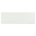 GoodHome Decorative Wall Tile Plain 20 x 60 cm, line, white, 0.96 m2