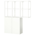 ENHET Storage combination, white, 120x32x150 cm