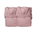 LEANDER Sheet for Junior cot, 2 pcs, dusty rose