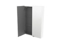 Bathroom Wall Cabinet GoodHome Imandra 60x90x15cm, white