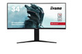 Iiyama 34" Curved Gaming Monitor VA UWQHD 144Hz 1ms 1500R HDMI/DPx2 USB 3.0 GB3466WQSU-B1