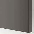 HASVIK Pair of sliding doors, dark grey, 200x236 cm