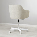 TOSSBERG / MALSKÄR Swivel chair, Gunnared beige/white