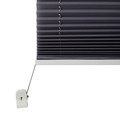 Pleated Blind Colours Caprera 68 x 210 cm, grey