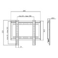 LogiLink TV Wall Mount 23-42" LCD/LED VESA, max. 35 kg