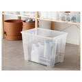 SAMLA Box, transparent, 56x39x42 cm/65 l