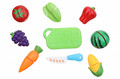 Fruit & Vegetables Playset 3+