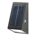 GoodHome Solar Wall Lamp Plevna 10 lm 5000 K, black