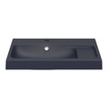 GoodHome Wash-Basin Mila 60 cm, metallic black