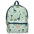 Kidzroom Children's Backpack Mini Giraffe green