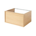 GoodHome Basin Cabinet with Drawer Avela 60 cm, oak effect