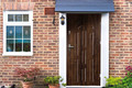 Entrance Door External Door O.K.Doors Azzuro 80, right, walnut