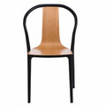 Chair Bella, black/natural