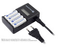 EverActive Battery Charger NC-450 Black Edition