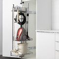 METOD High cabinet with cleaning interior