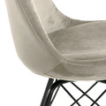 Dining Chair Eris, velvet, sand