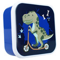 Pret Snack Box Set Lunch Box 3in1 Dino Navy