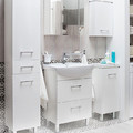 Cersanit Freestanding Bathroom Cabinet Olivia 35 x 83 x 30 cm, white