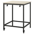 TROTTEN Underframe for table top, anthracite, 80x80x100 cm