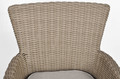 Garden Furniture Set with 6 Chairs SONATA, beige