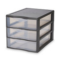 3 Drawer Stackable Unit Form Kontor 25.5cm