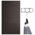 KOMPLEMENT Valet hanger, dark gray, 17x5 cm