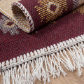 Rug Pled 120 x 180 cm, plum diamonds