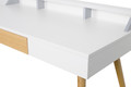 Desk Skans, white/oak