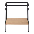 GoodHome Basin Stand Duala 80 x 45 cm, black