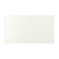 FÄRVIK 4 panels for sliding door frame, white glass, 100x236 cm