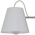 GoodHome Wall Lamp Syenite 1-p E27, silver