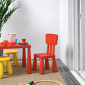 MAMMUT Children's chair, in/outdoor, red