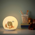 BRUMMIG LED table lamp, forest patterned