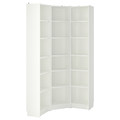 BILLY Bookcase combination/crnr solution, white, 95/95x28x202 cm