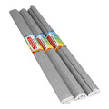 Crepe Paper 50x200cm 10pcs, silver