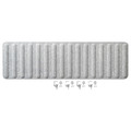 EILIF Screen for desk, grey, 160x48 cm