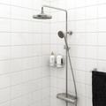 VOXNAN Shower set with thermostatic mixer, chrome-plated