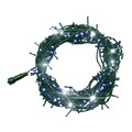 Christmas LED Lighting Chain 100 LED Flash 9.9 m, blue-white