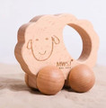 iWood Wooden Baby Grip Car - Sheep 6m+