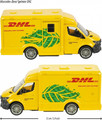 Majorette Mercedes-Benz Sprinter DHL 12cm, metal, 3+