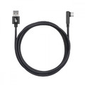 TB Cable USB - USB-C, angle, 1.5m, black